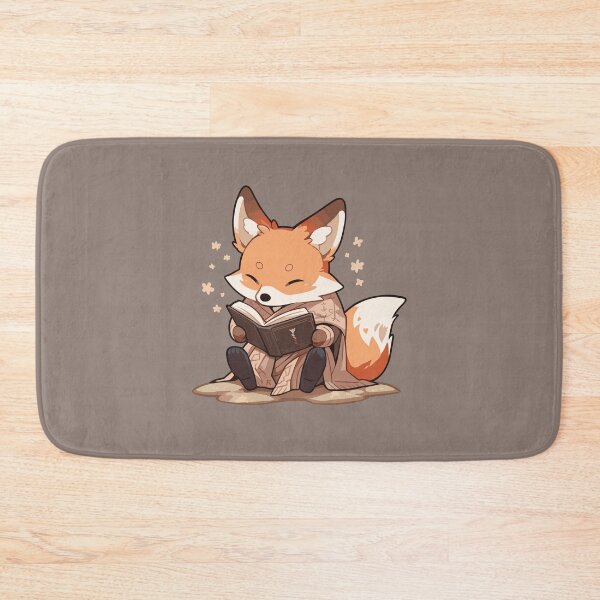 Item preview, Quiet Orange Fox Reading designed and sold by SweetClicks123.