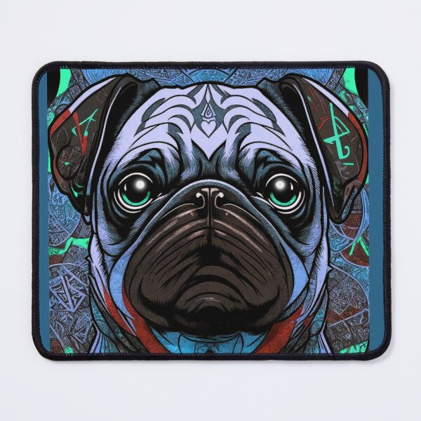 Item preview, Pug en México 13 designed and sold by RedBluffTraders.