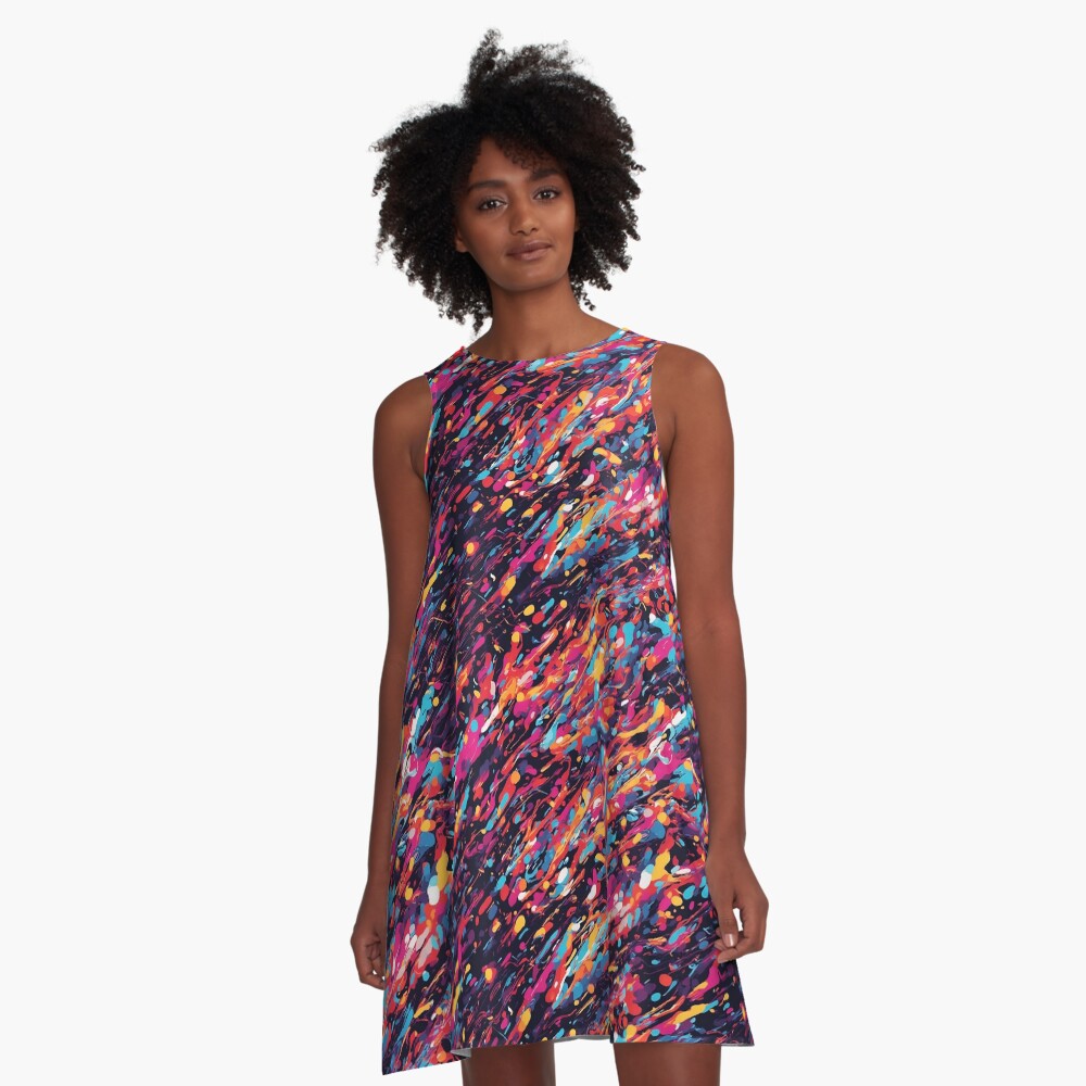 Item preview, A-Line Dress designed and sold by DJALCHEMY.
