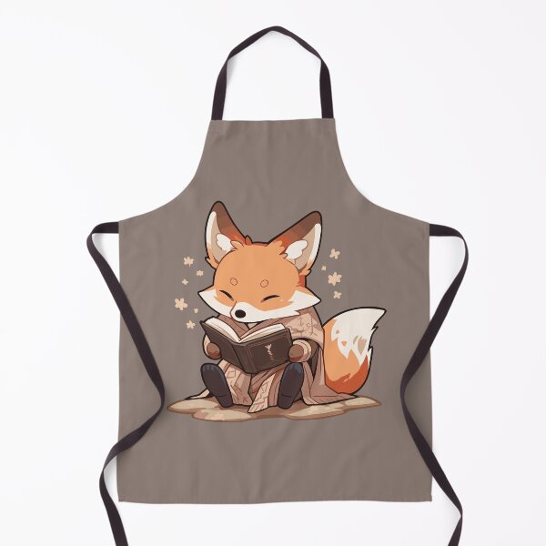 Item preview, Quiet Orange Fox Reading designed and sold by SweetClicks123.