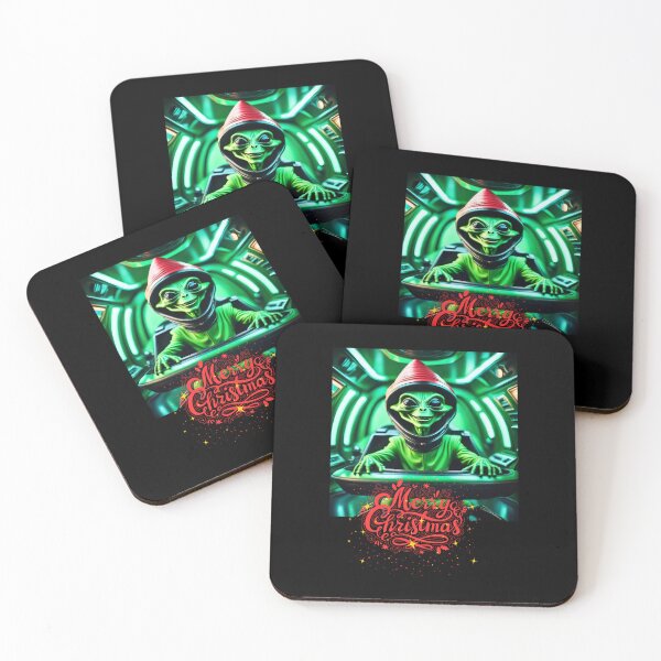 Item preview, Alien at Christmas designed and sold by studio468.