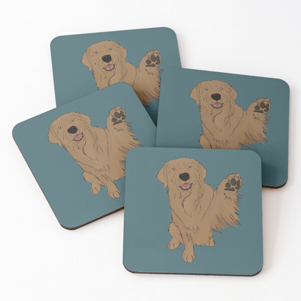 Item preview, Golden Retriever Giving a High Five designed and sold by rmcbuckeye.