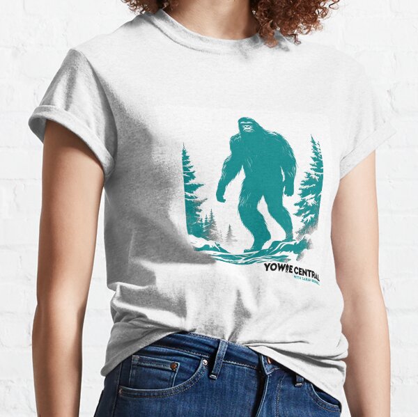 Yowie in snow - with Logo Classic T-Shirt