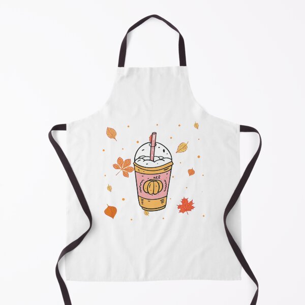 Item preview, Autumn Falling Leaves With Coffee Cup Pumpkin Spice designed and sold by Thevulcano.