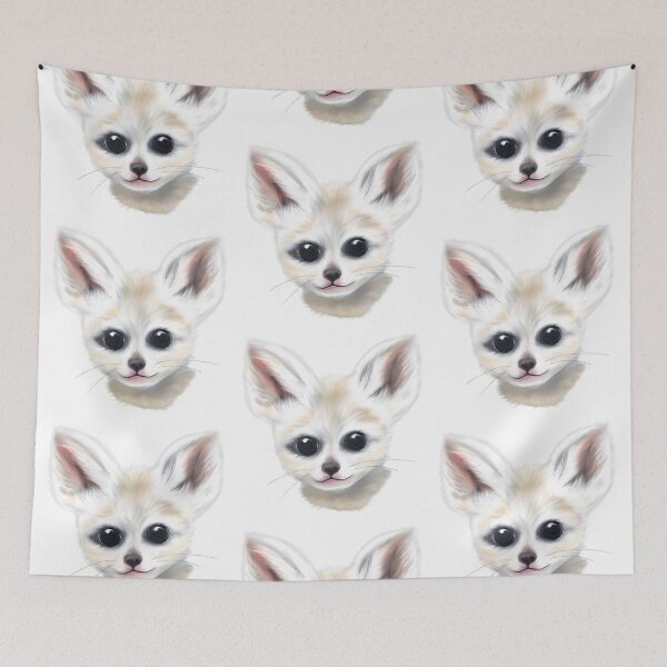 Item preview, Fennec Fox painting designed and sold by Funsize-Art.