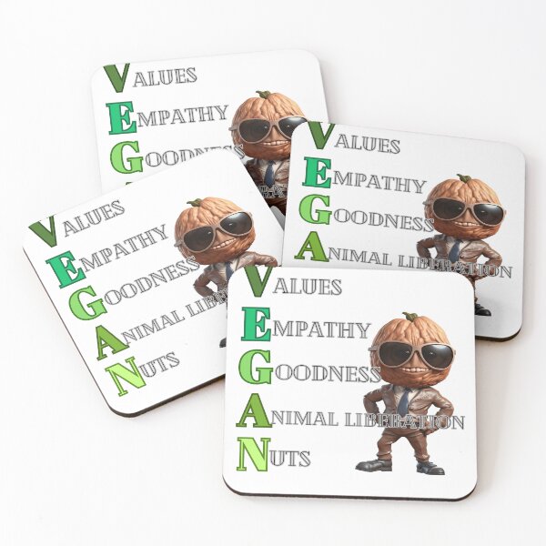 Item preview, Vegan Funny Nuts Día Mundial del Vegano designed and sold by PomskysRus.