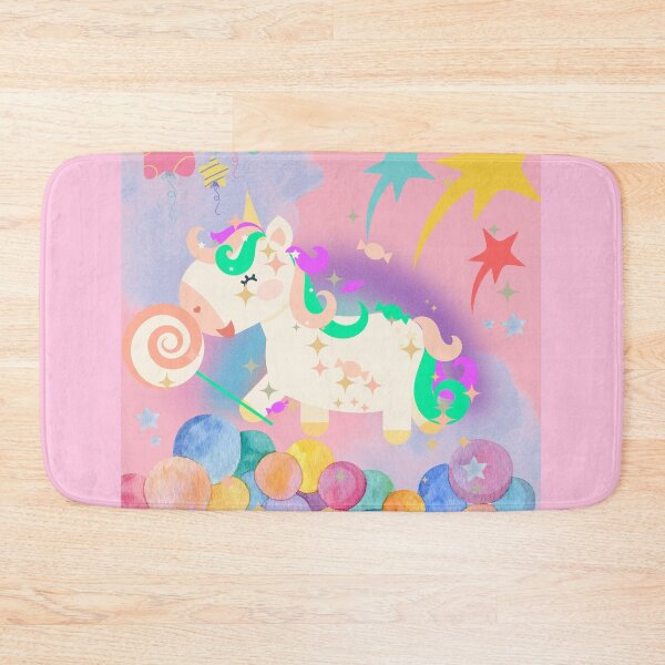 Item preview, Unicorn with candy and balloons. designed and sold by Mati Robledo.