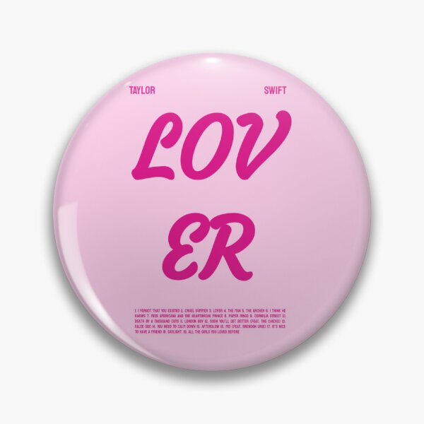 Item preview, Lover Track List (Pink Version) designed and sold by BlackwellNY.