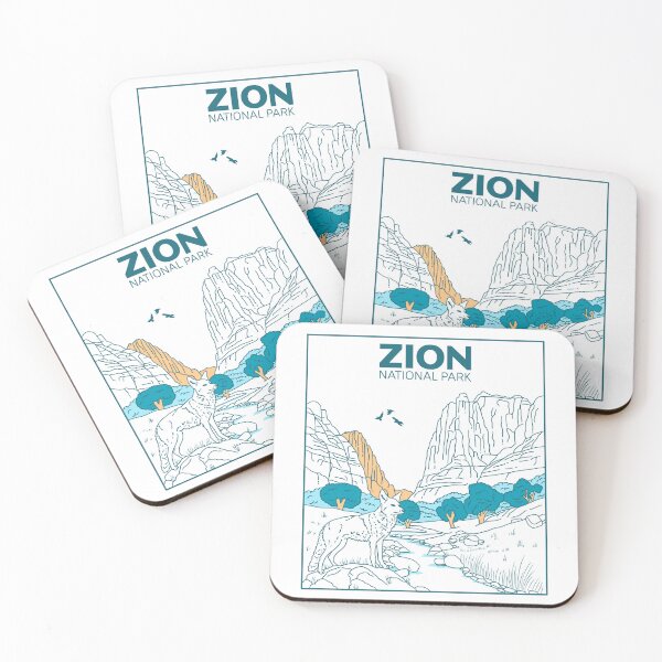 Item preview, Zion National Park designed and sold by ethnicdrawing.