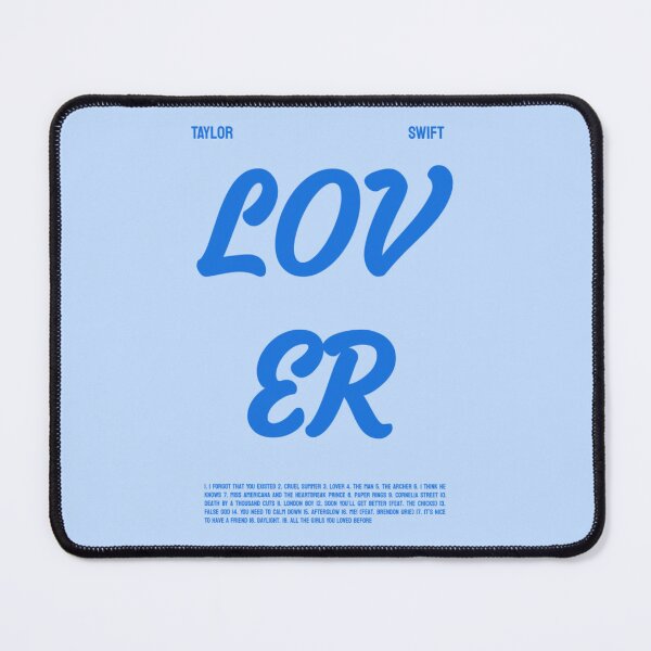 Item preview, Lover Track List (Blue Version) designed and sold by BlackwellNY.