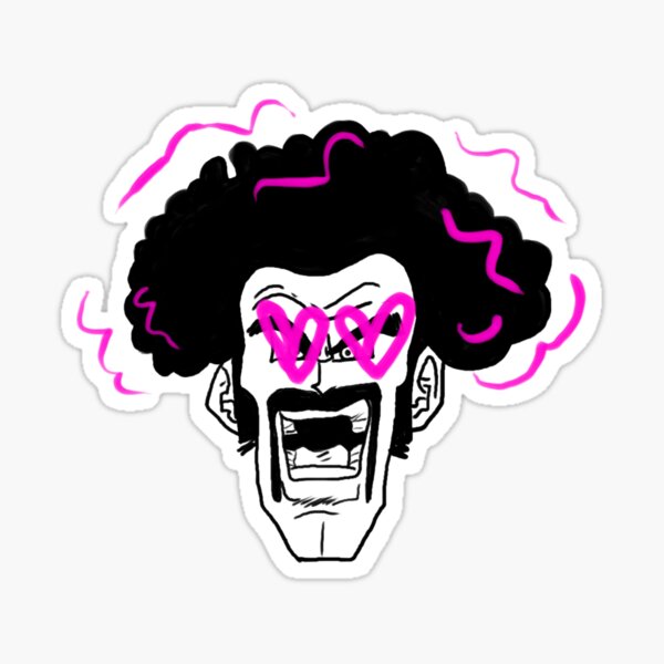 Mr. Satan Sticker by MadeByBonilla