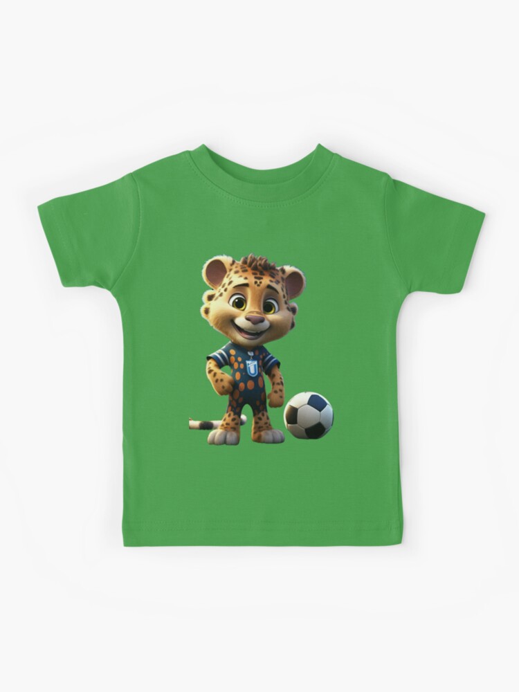 Soccer Star Cheetah | Kids T-Shirt