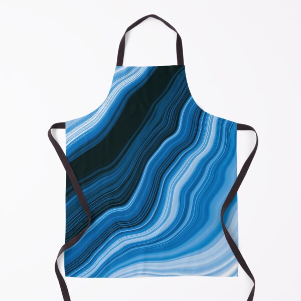 Item preview, Blue, Aqua And White Marbled Abstract Art Designs designed and sold by DEC02.