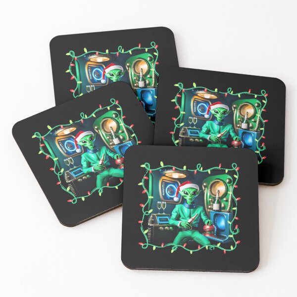 Item preview, Alien at Christmas designed and sold by studio468.