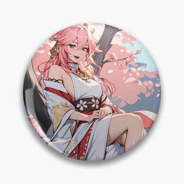 Item preview, Yae Miko designed and sold by HazeAnime.