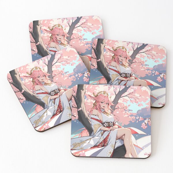 Item preview, Yae Miko designed and sold by HazeAnime.