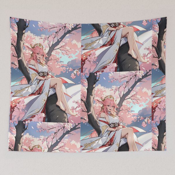 Item preview, Yae Miko designed and sold by HazeAnime.