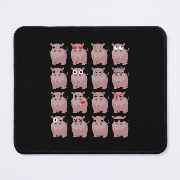 Item preview, Hippo Emoji designed and sold by HOWARDHROEDER1.