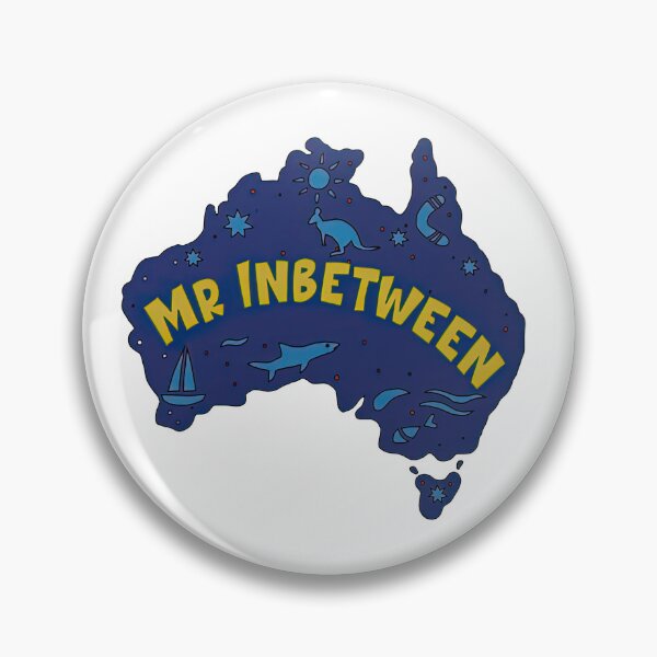 Item preview, AUSSIE MAP INBETWEEN Posters and Art designed and sold by GregoryMendoza.