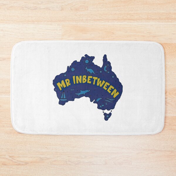 Item preview, AUSSIE MAP INBETWEEN Posters and Art designed and sold by GregoryMendoza.