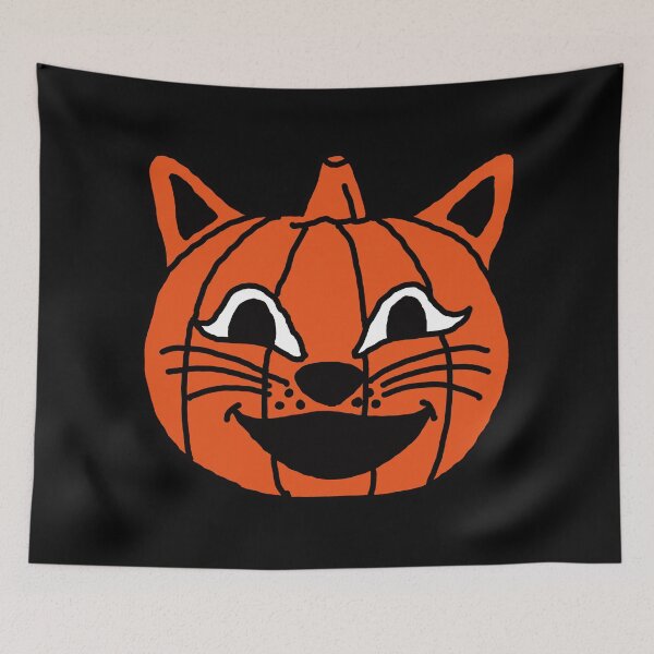 Item preview, Halloween Pumpkin Cat designed and sold by EunsooLee.