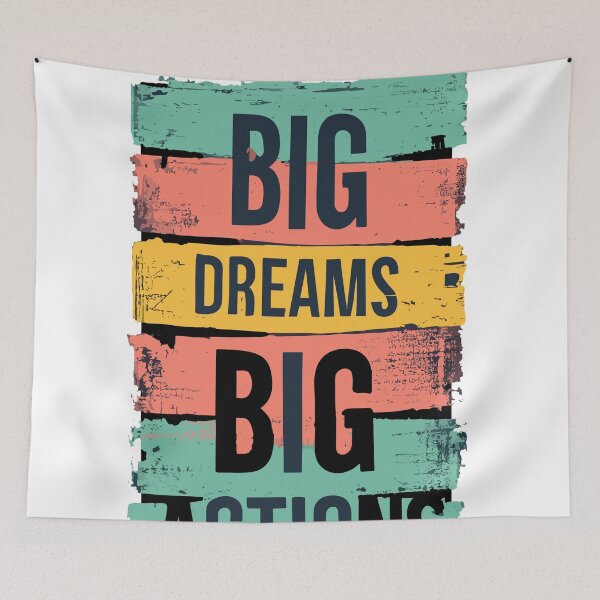 Item preview, Big Dreams Big Actions designed and sold by Dodern.