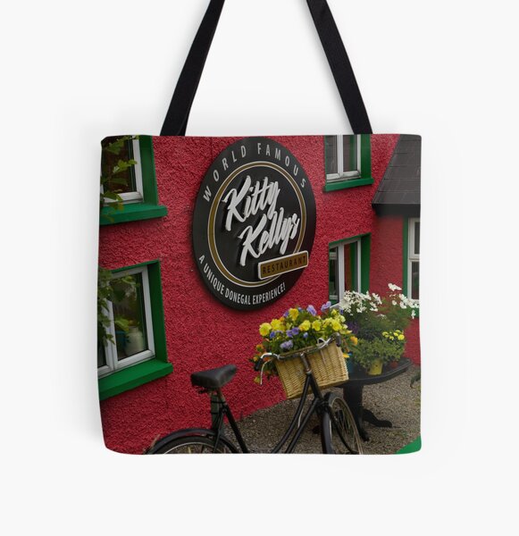 Kitty Kelly's restaurant, Donegal - tall All Over Print Tote Bag