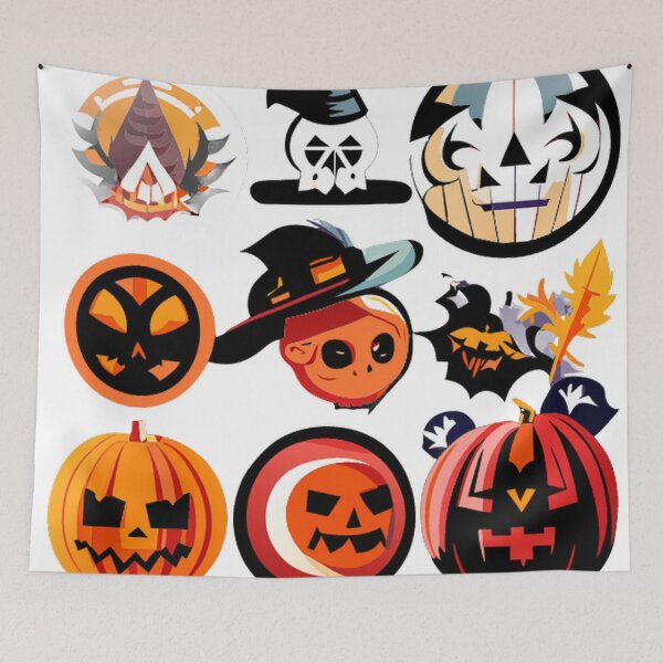 Item preview, Spooky Halloween Cartoon Set designed and sold by Paladiin.