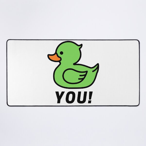 Item preview, Neon Green Rubber Duckie - Duck You! designed and sold by DavidsDucks.