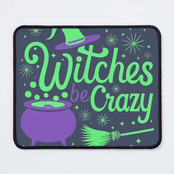 Item preview, "Witches Be Crazy" Halloween designed and sold by Brainless Art.