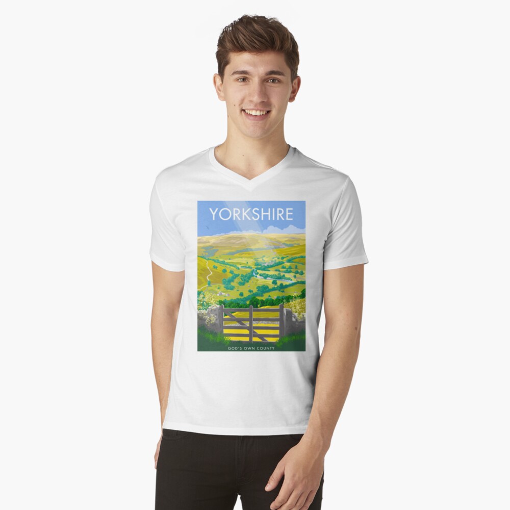 Item preview, V-Neck T-Shirt designed and sold by smillership.