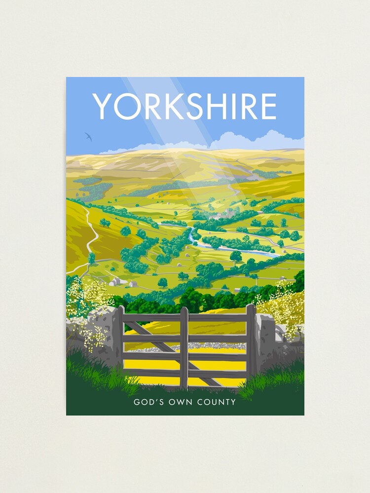 Thumbnail 2 of 3, Photographic Print, Yorkshire designed and sold by smillership.