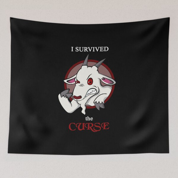 Item preview, I survived the Curse - Goat designed and sold by AtelierRillian.