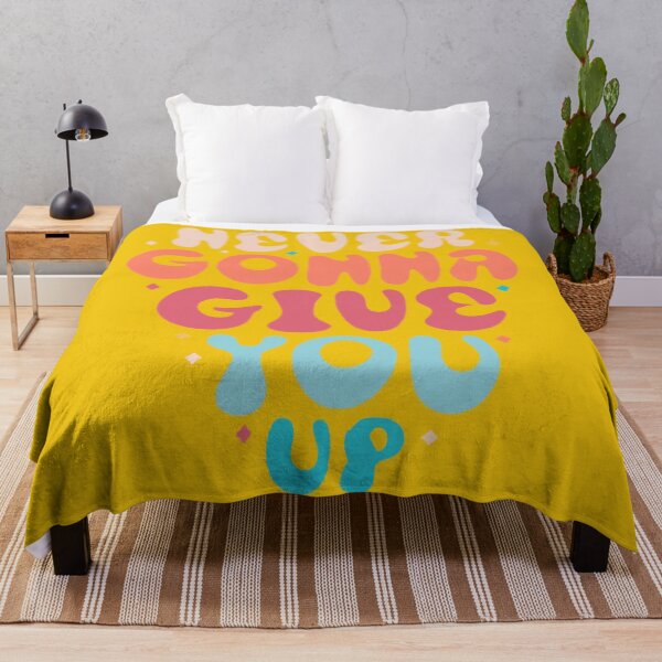 Item preview, Groovy Never Gonna Give Up designed and sold by KMGraphics99.