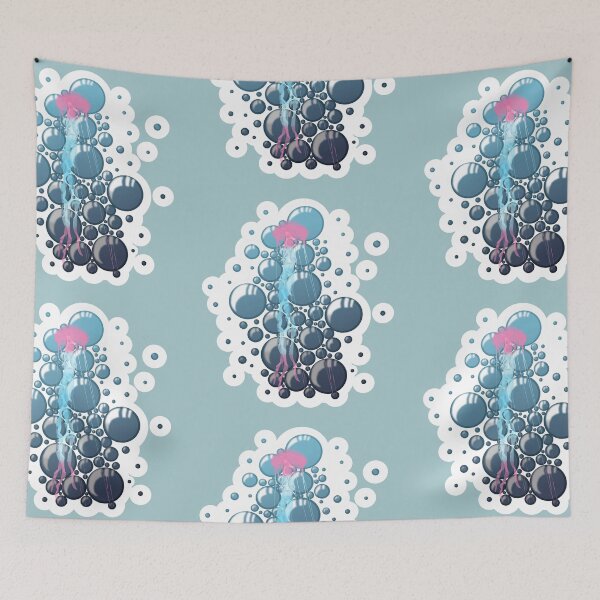 Item preview, Pride Jellyfish Transmasculine designed and sold by perpetuallyConf.