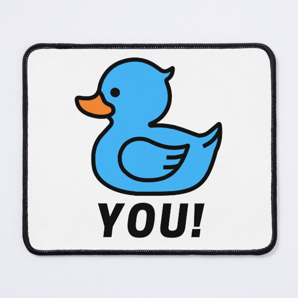 Item preview, Neon Blue Rubber Duckie - Duck You! designed and sold by DavidsDucks.