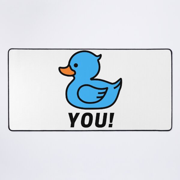 Item preview, Neon Blue Rubber Duckie - Duck You! designed and sold by DavidsDucks.