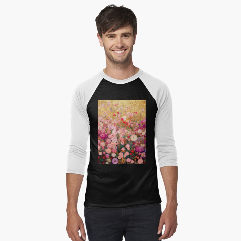 Aperçu de l'œuvre T-shirt baseball manches ¾ créée et vendue par maniacfitness.