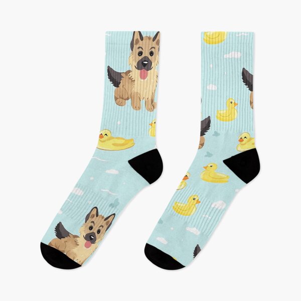 Item preview, German Shepherd and Duckling designed and sold by Furrific.