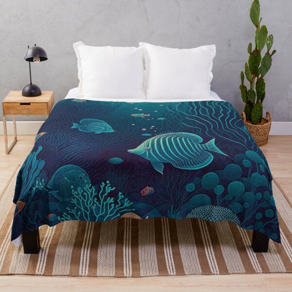 Item preview, Ocean underwater world sea designed and sold by fuzzyfox.