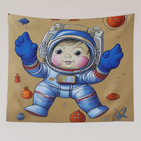 Item preview, Little astronaut designed and sold by MaiconFFC.