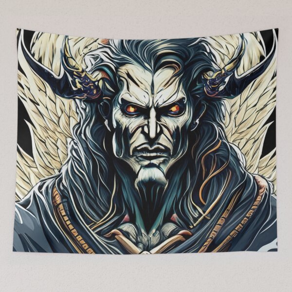 Item preview, Satan Digital Art designed and sold by The Raven Gift Co.
