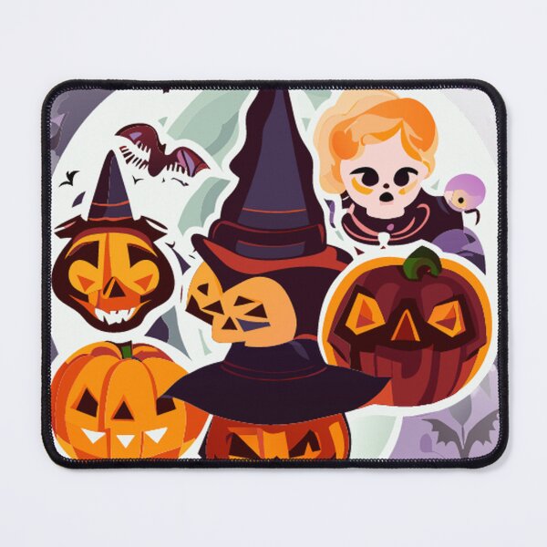 Item preview, Spooky Halloween Cartoon Set: Ghosts, Pumpkins, and More! designed and sold by Paladiin.