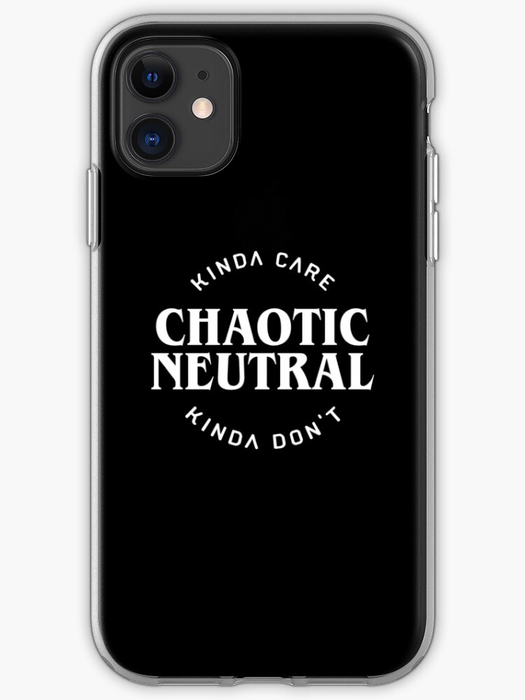 Chaotic Good - Black: Alignment Series iphone 11 case Chaotic Good - Black: Alignment Series iphone 11 case