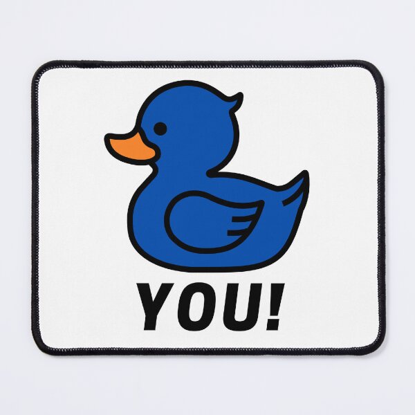 Item preview, Blue Rubber Duckie - Duck You! designed and sold by DavidsDucks.