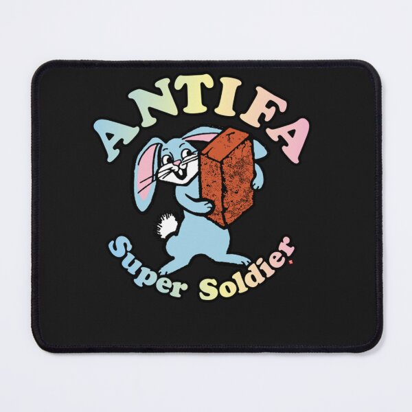 Item preview, Bricktop Bunny - ANTIFA SUPER SOLDIER T-Shirt designed and sold by MargaretBStock.