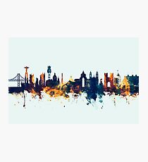 Lisbon Portugal Skyline Photographic Print