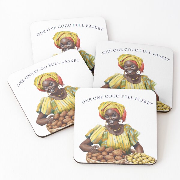 Item preview, One, one Coco Full Basket  designed and sold by jamaicanvibes.