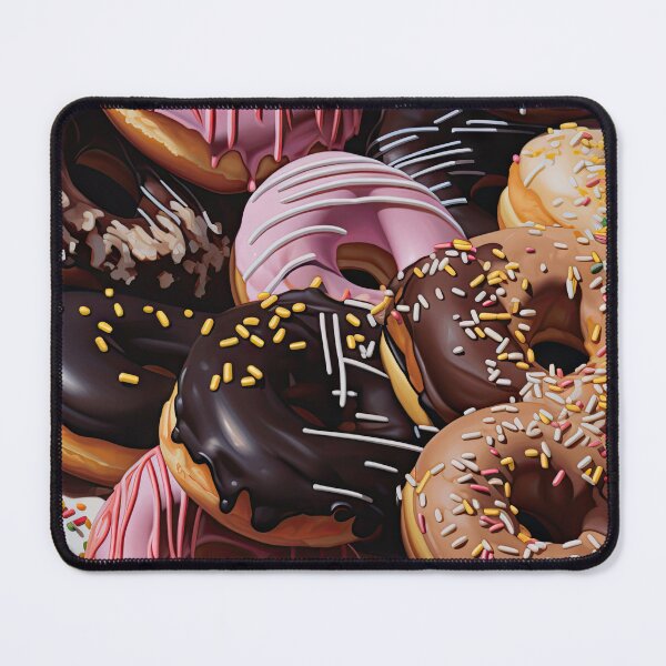 Item preview, Frosted Doughnuts Pattern designed and sold by Shannon Hilson.