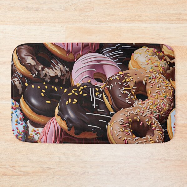 Item preview, Frosted Doughnuts Pattern designed and sold by Shannon Hilson.